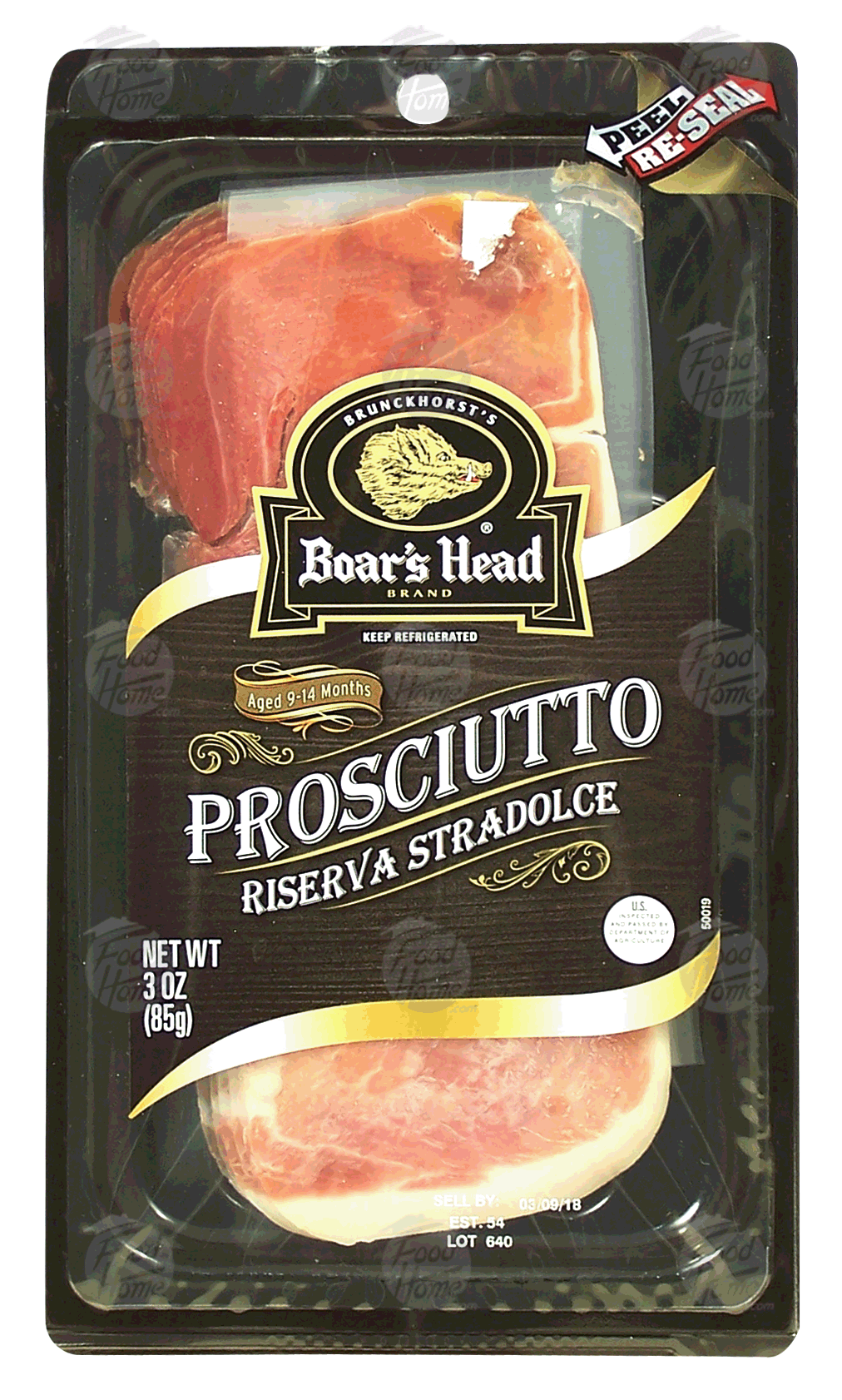 Boar's Head Riserva Stradolce prosciutto, sliced Full-Size Picture